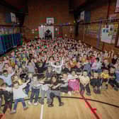 It's time to celebrate and what better way than a giant party for the entire school.