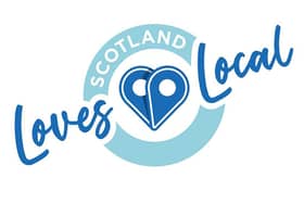 Scotland Loves Local logo.
