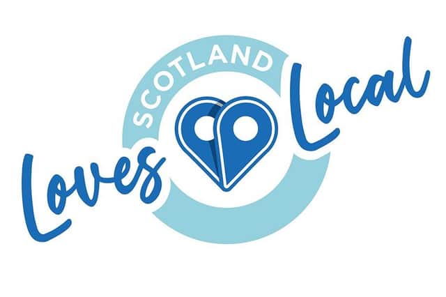 Scotland Loves Local logo.