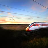 LNER Azuma on the East Coast Mainline