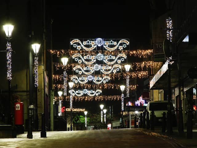 Falkirk is lit up for Christmas and there's lots of activities taking place across the district