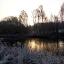 A chilly morning on the Forth & Clyde Canal