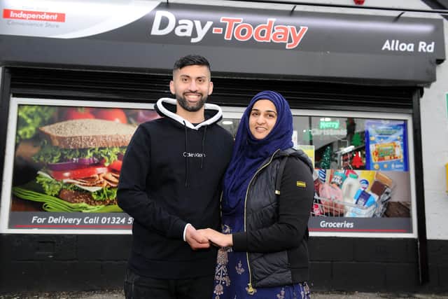 Day-Today Express owners Jawad Javed and Asiyah Javed took home the Community Store of the Year title at the Scottish Grocer Awards 2021