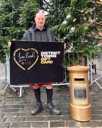 Robert Vickers was the third and final winner in last year's Golden Ticket initiative.  (pic: Falkirk Delivers)