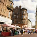 Falkirk Producers Market returns to Falkirk High Street for the first time in 2024 this weekend.  (Pic: Alan Murray)