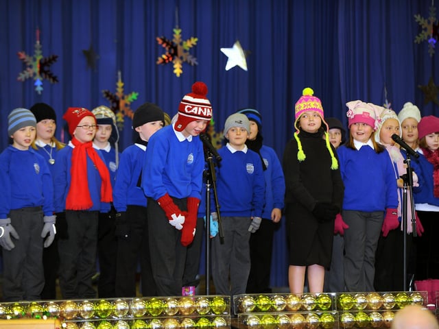 Falkirk Bantaskin Primary School Christmas Carol concert, 2010.