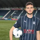Ernaldo Krasniqi has signed for the Bairns on loan from Huddersfield Town (Pic: Ian Sneddon)