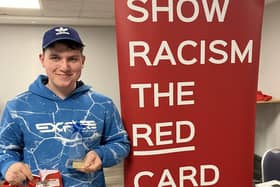 FVC student Dawid Rola, 19, took home first prize at Hampden (Picture: Submitted)