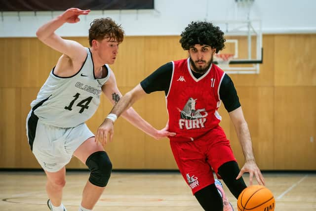 Falkirk Fury against Glasgow University (Photo: Gary Smith)