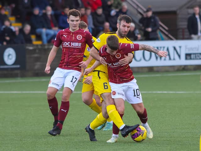 Stenhousemuir v Bonnyrigg Rose 19/11/22 Yates for Stenny