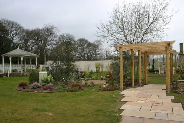 Dollar Park's Walled Garden.