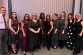 Falkirk Community Hospital pharmacy team celebrate winning the prestigious Hospital Pharmacy Team of the Year award (Picture: Submitted)
