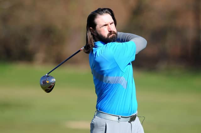 Actor David Haydn has taken a year off work to focus on improving his golf and is documenting it on a web series