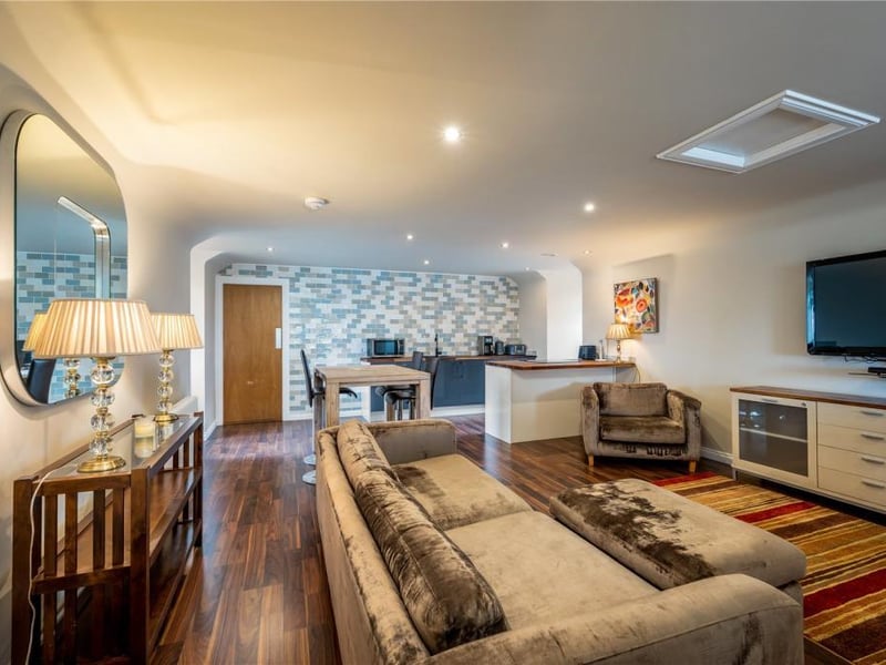 Clockhouse living area.
