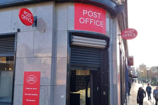 The new Grangemouth Post Office is now open. Pic: Contributed
