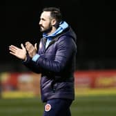 Stenhousemuir manager Stephen Swift (Pic Michael Gillen)