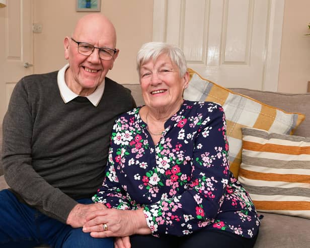 Chig and Ann Whitehead celebrate 60 years of marriage on November 30. Pic: Michael Gillen