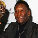 Three-time World Cup winner, Brazilian great Pele. (Pic by Robert Cianflone/Getty Images)