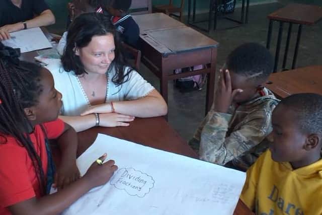 Robyn Gargan, from South Alloa, has been volunteering as a teacher in Malawi for the last six months.