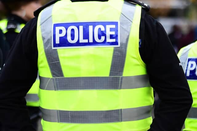 Police are "aware" of an incident at a Stenhousemuir school.