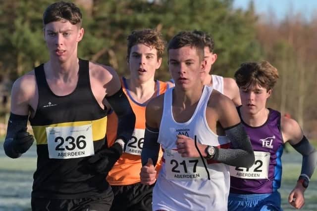 Falkirk Vics' Luke Culliton comes fifth in U17 race
