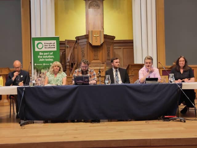 5 candidates and Chair Malachy Clarke