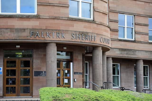 Shieldhill woman Laura Morton appeared at Falkirk Sheriff Court last Thursday. Picture: Michael Gillen.