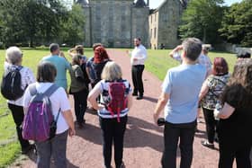 Guided tours will take place around Kinneil House