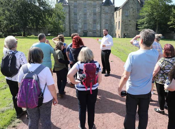Guided tours will take place around Kinneil House