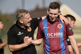 Blair Alston and his new gaffer Gary Naysmith (Photo: Alan Murray)