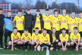 Grangemouth High School - Under 18 football Team for the 2023/24 season.
