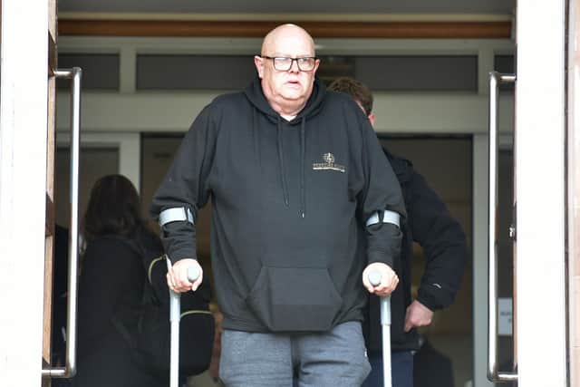 Gordon Yuill told the inquiry he still has nightmares about the death of his son John, 28, over eight years ago. Pic: Michael Gillen