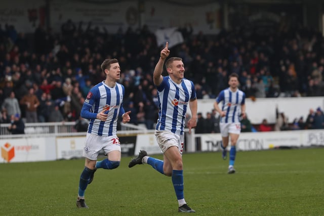 Ferguson has enjoyed a strong start to 2022 with the winner against Blackpool and solid displays against Bristol Rovers and Carlisle United. (Credit: Mark Fletcher | MI News)