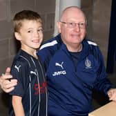 The Juniors Bairns training event on Monday saw the youngsters play and meet their favourite Falkirk players (Photos: Ian Sneddon)