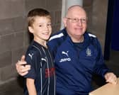 The Juniors Bairns training event on Monday saw the youngsters play and meet their favourite Falkirk players (Photos: Ian Sneddon)