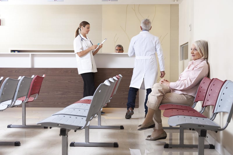 There are 1018  patients per GP at Carron Medical Centre.
In total there are 4071 patients and four  GPs.
Stock image of waiting room used.