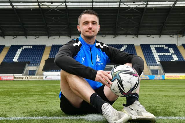 Falkirk captain Stephen McGinn admits he was close to quitting football twice before making his move to the Bairns (Pictures by Michael Gillen)