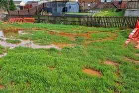Rusty water is affecting Easter Carmuirs park in Camelon and residents are fed up