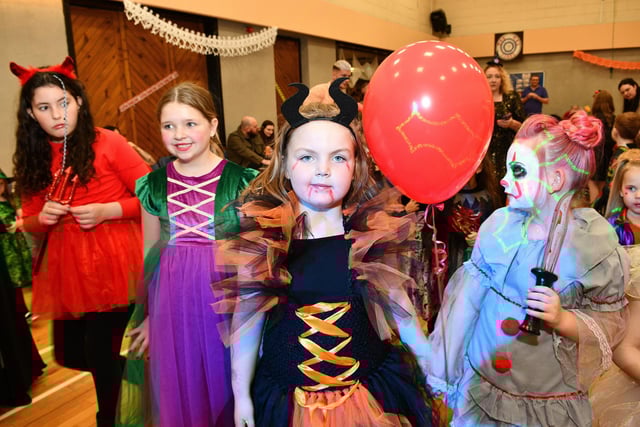 Everyone was getting into the Hallowe'en spirit.
