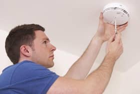 Falkirk Council had to force entry to1300 homes to fit smoke alarm. Pic: Contributed