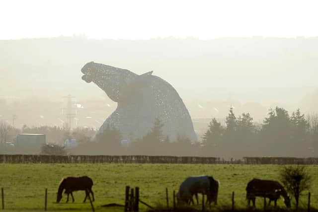The new trail stretches from the Helix and the Kelpies to Skinflats