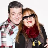 Les and Peko McKeown, Edinburgh and Bay City Rollers singer with his wife
