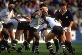 MYSTERY PLAYER?: Who is this ex-Scotland lock in action? (Photo: Getty Images)
