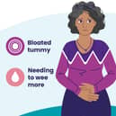 Target Ovarian Cancer is hoping to raise awareness of the four symptoms women should look out for.