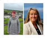Labour candidate Claire Aitken (left) and SNP candidate Carol Beattie are standing in the Falkirk South by-election.