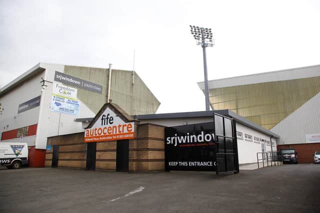 East End Park, home of Dunfermline FC