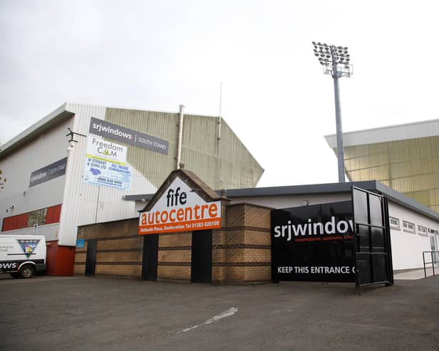 East End Park, home of Dunfermline FC