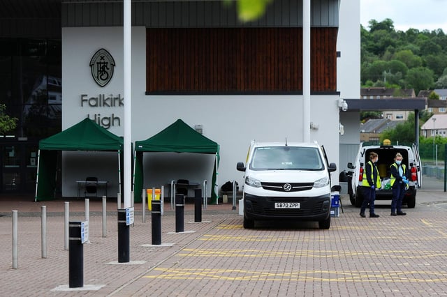 Falkirk High School (Pic: Michael Gillen)