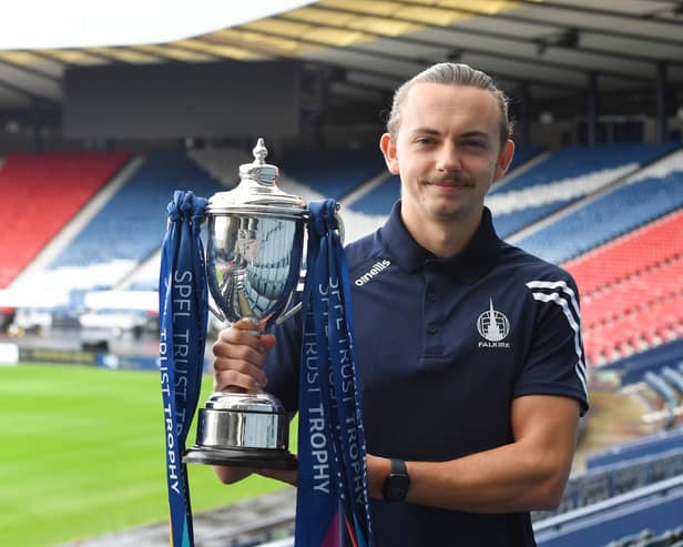 Aidan Nesbitt is looking forward to Friday night's SPFL Trust Trophy quarter-final tie versus Dundee United (Photo: Mark Runnacles/SPFL Trust Trophy)