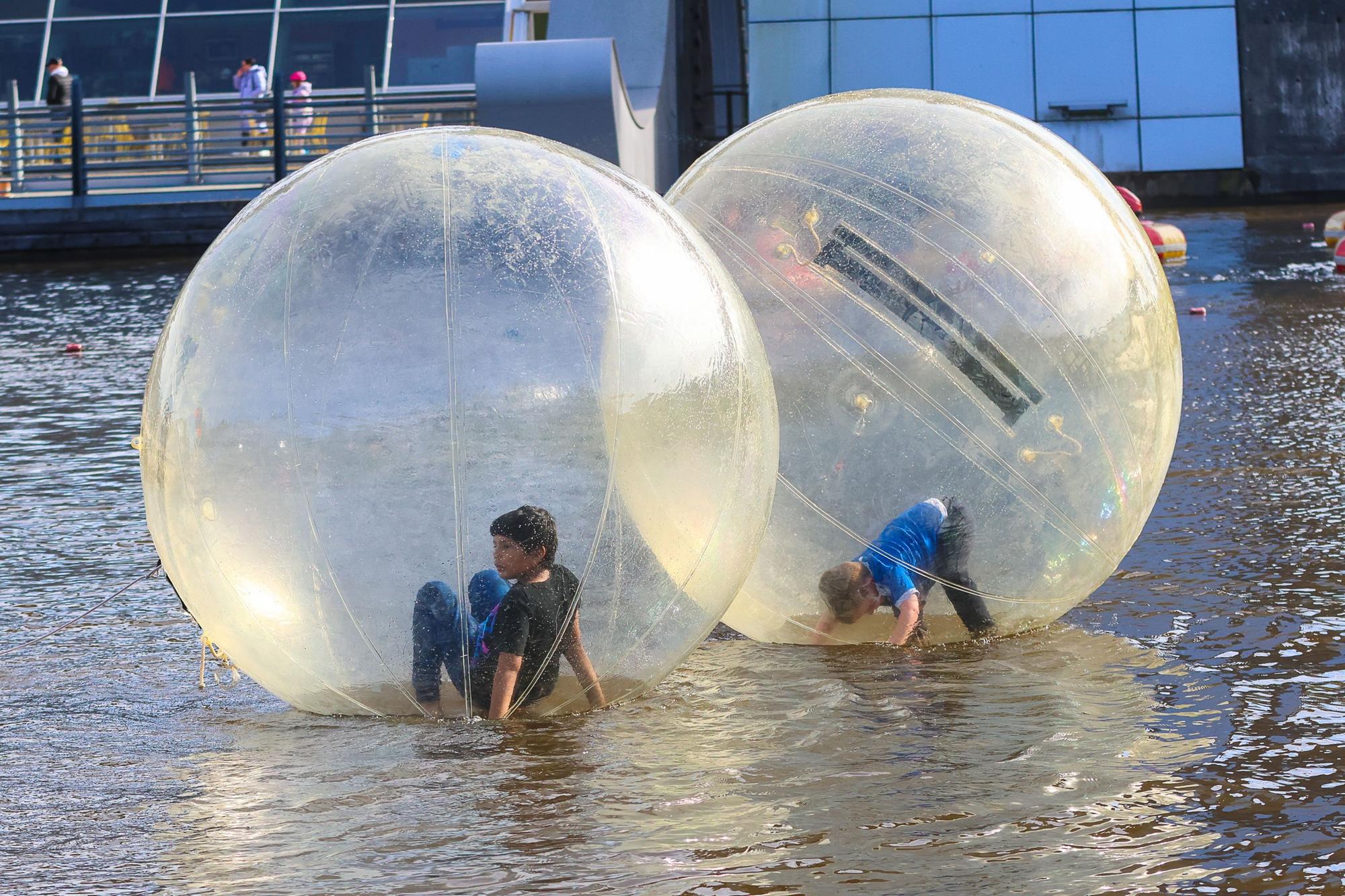 In pictures: Easter celebrations at the Falkirk Wheel